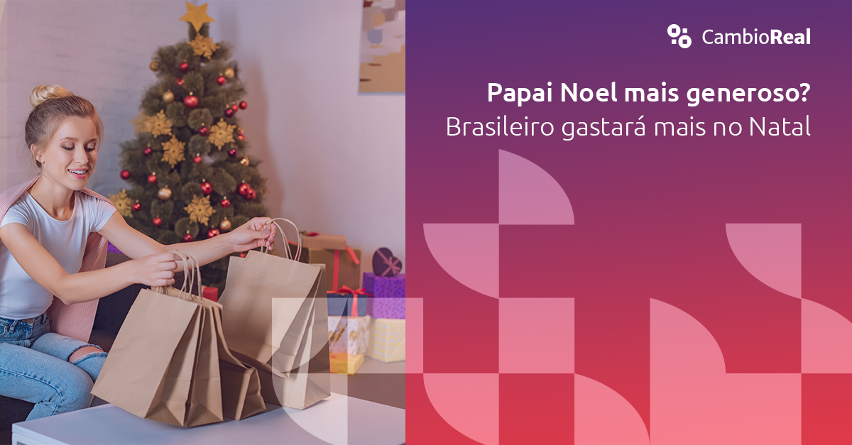 Papai Noel mais generoso? Brasileiro deverá gastar mais esse ano