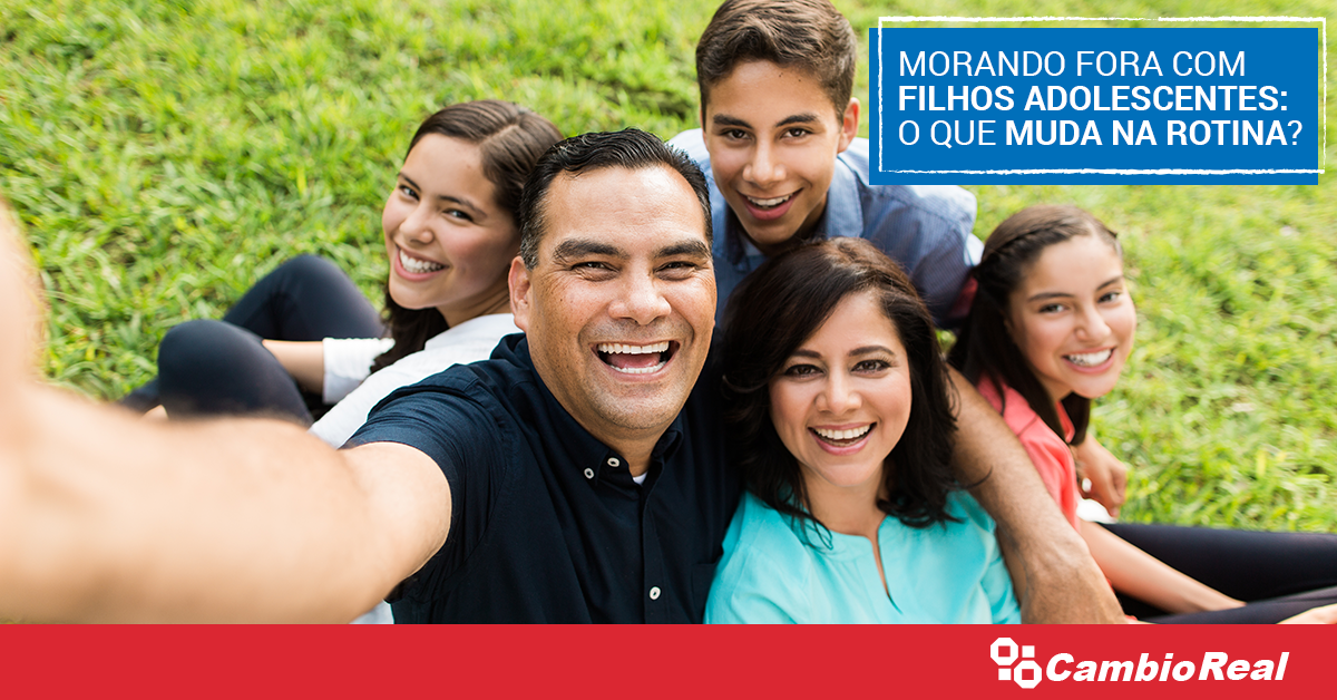 Morando fora com filhos adolescentes: o que muda na rotina?