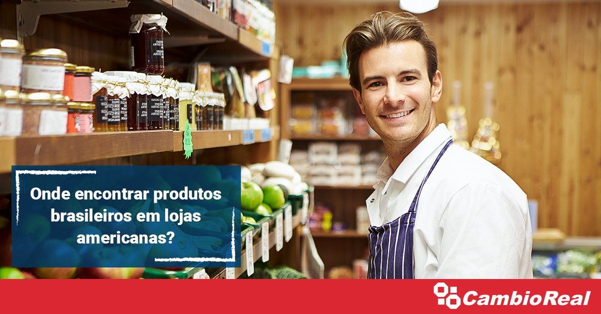 Onde encontrar produtos brasileiros em lojas americanas?